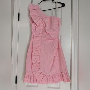 Lilly Pulitzer Pink and White Dress